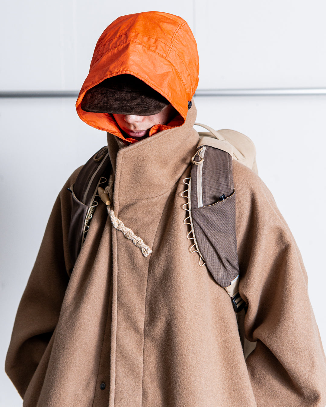 is-ness DUFFLE SMOCKS COAT