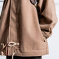 is-ness DUFFLE SMOCKS COAT