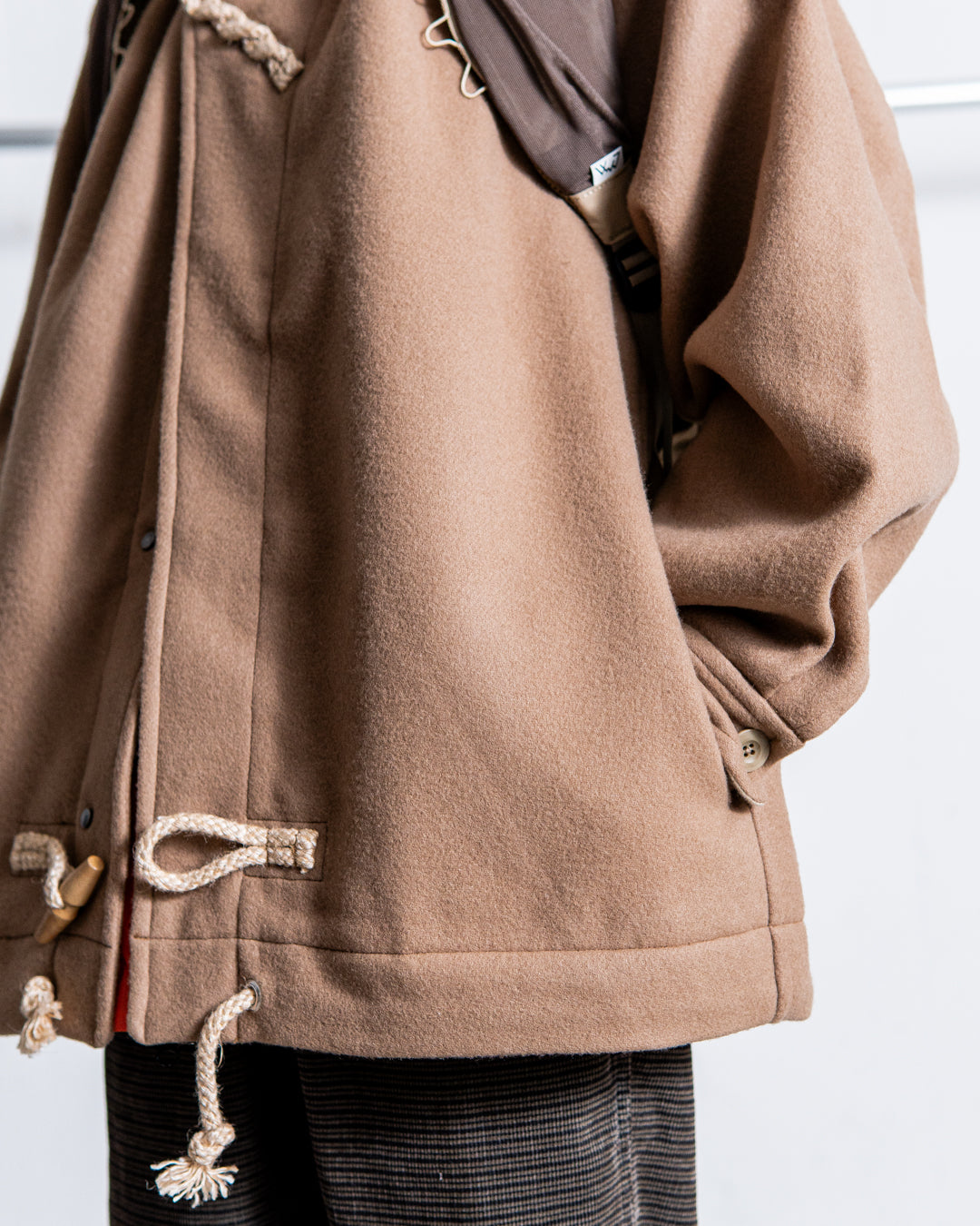 is-ness DUFFLE SMOCKS COAT