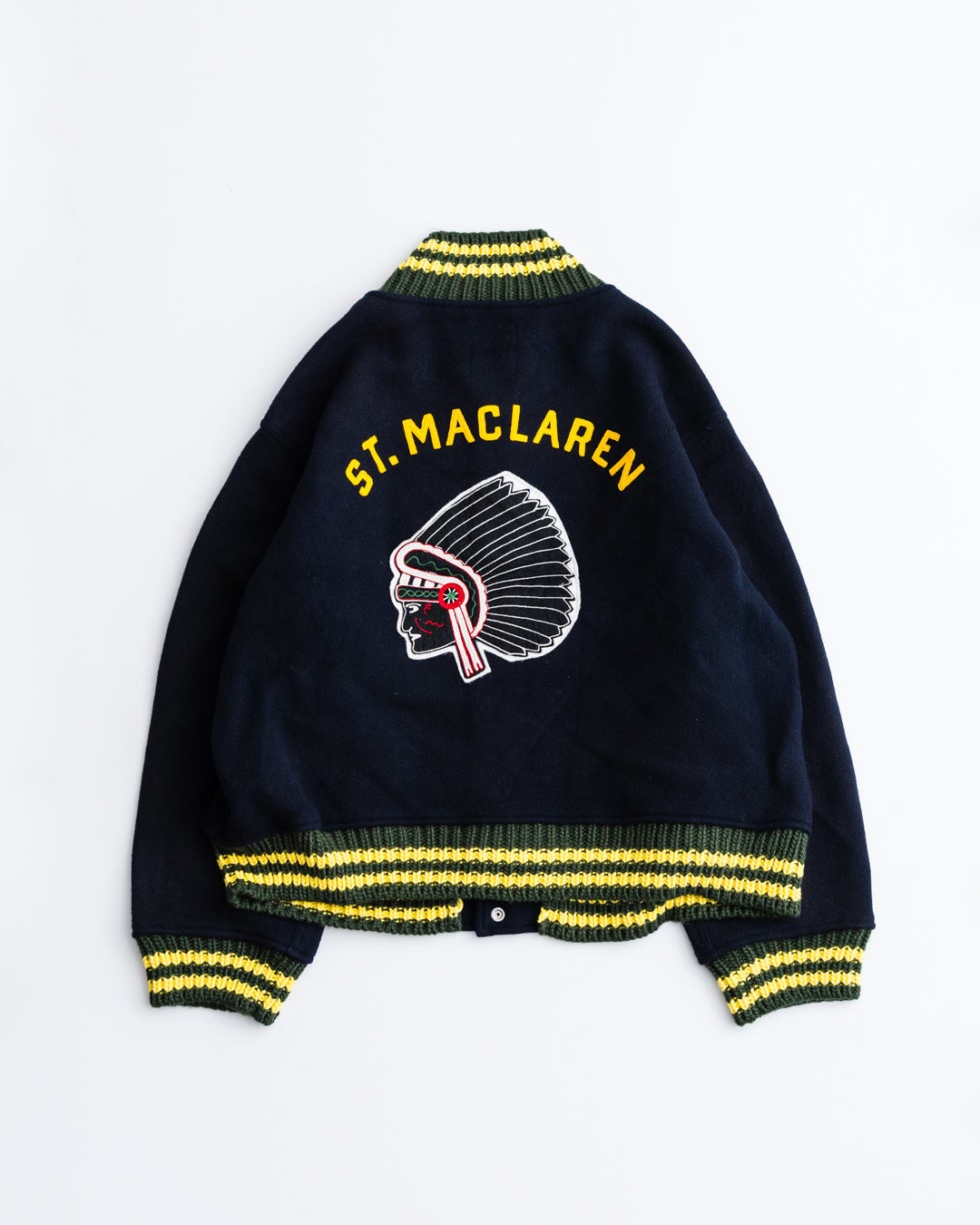[10.11 sat 11:00 Release] BOWWOW MUVJ  ST. MACLAREN UNIV. VARSITY JACKET AGED