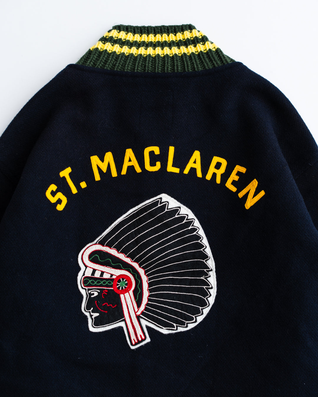 [10.11 sat 11:00 Release] BOWWOW MUVJ  ST. MACLAREN UNIV. VARSITY JACKET AGED