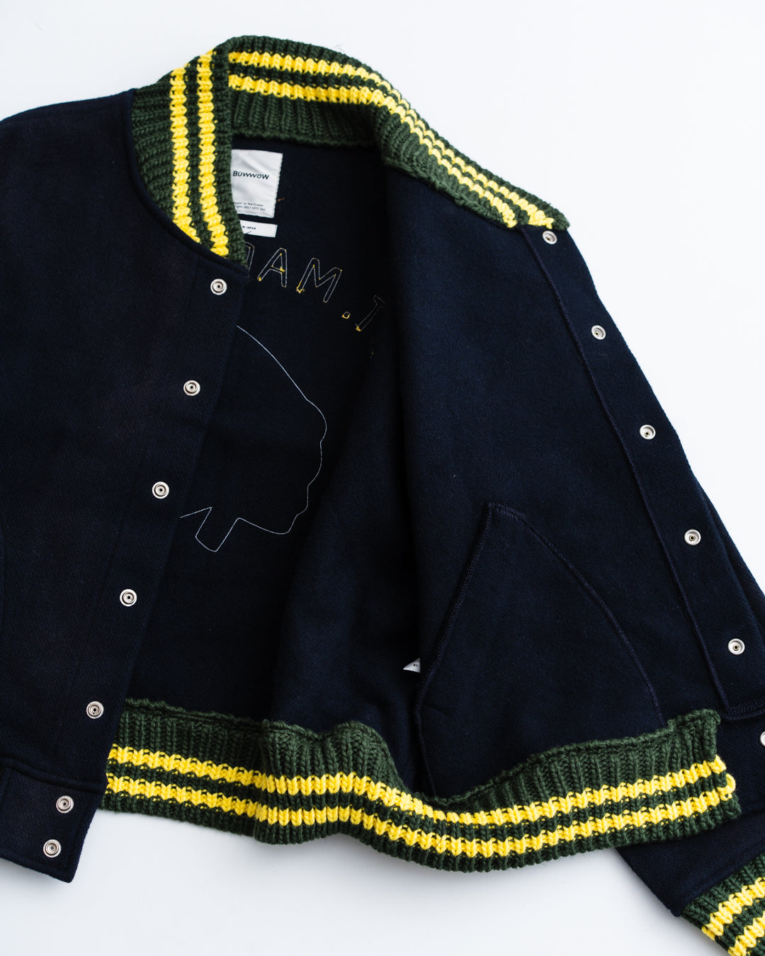[10.11 sat 11:00 Release] BOWWOW MUVJ  ST. MACLAREN UNIV. VARSITY JACKET AGED