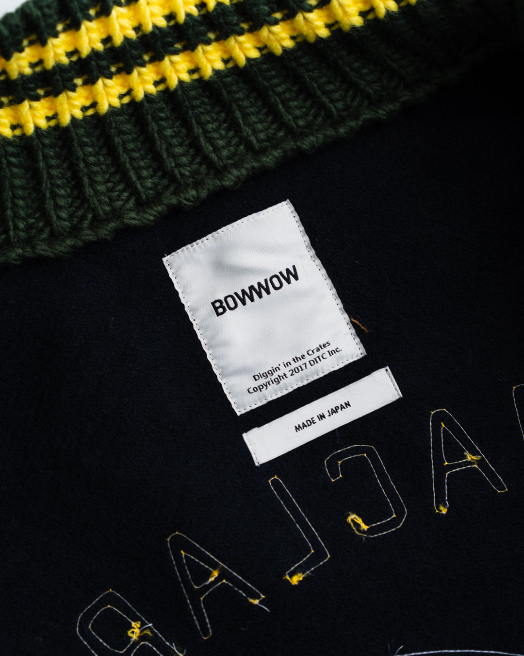 [10.11 sat 11:00 Release] BOWWOW MUVJ  ST. MACLAREN UNIV. VARSITY JACKET AGED