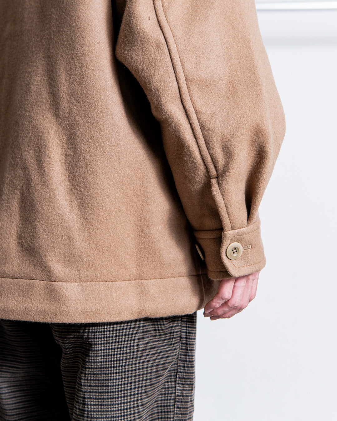is-ness DUFFLE SMOCKS COAT