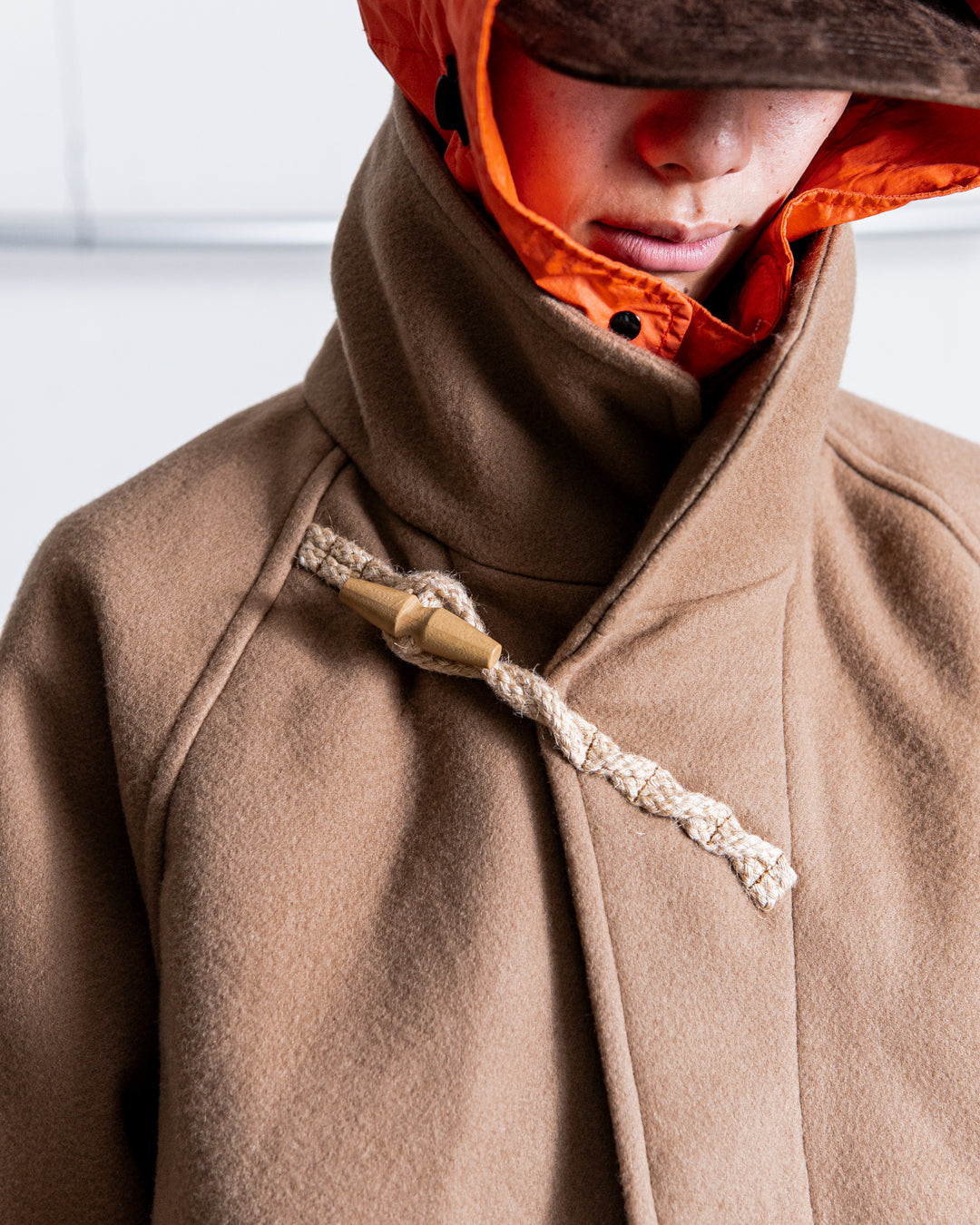 is-ness DUFFLE SMOCKS COAT