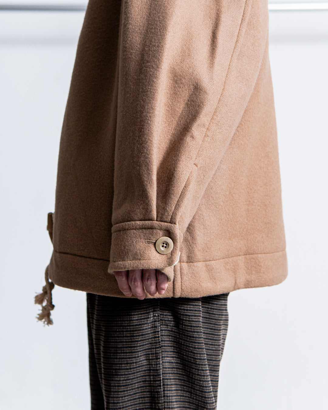 is-ness DUFFLE SMOCKS COAT
