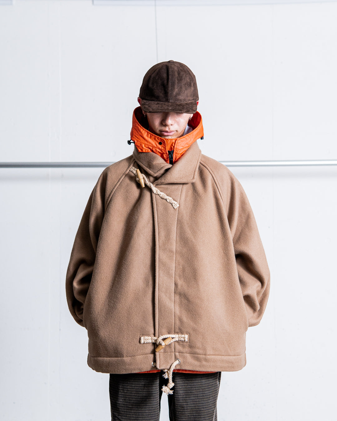 is-ness DUFFLE SMOCKS COAT