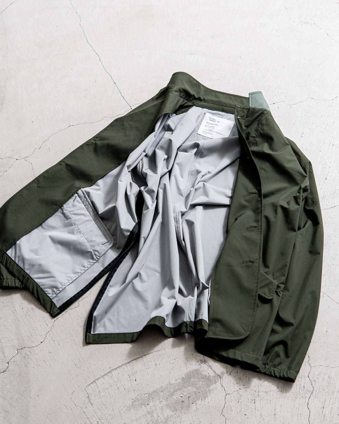 【12.7 20:00 release start】UNTRACE 3 Layer Lapeled Work Jacket