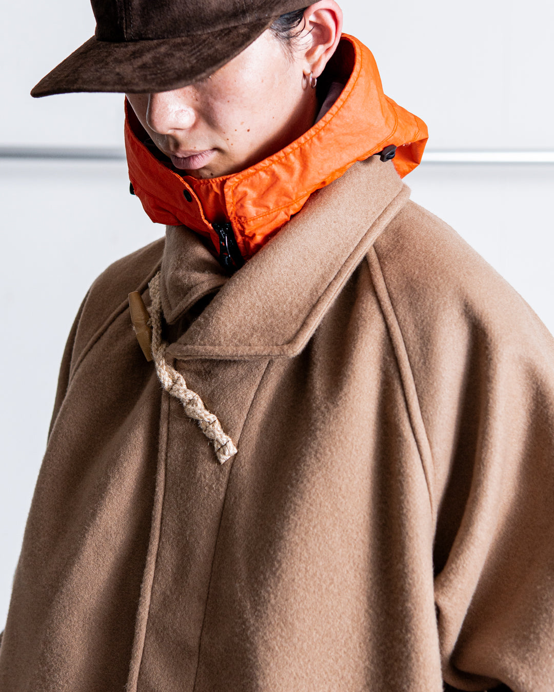 is-ness DUFFLE SMOCKS COAT