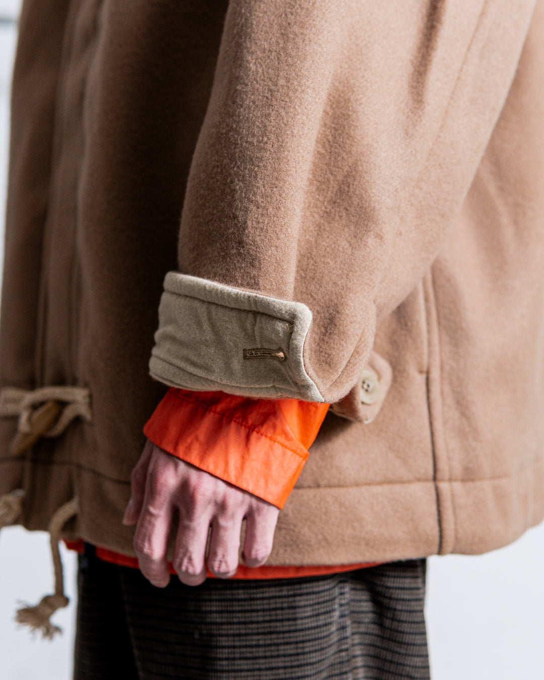 is-ness DUFFLE SMOCKS COAT