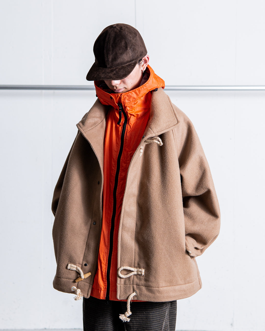 is-ness イズネス ダッフルコート is-ness（イズネス）ダッフルコート 青 サイズ:L メンズ