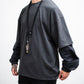 refomed  FRESH MAN LAYERED TEE “CHECK”