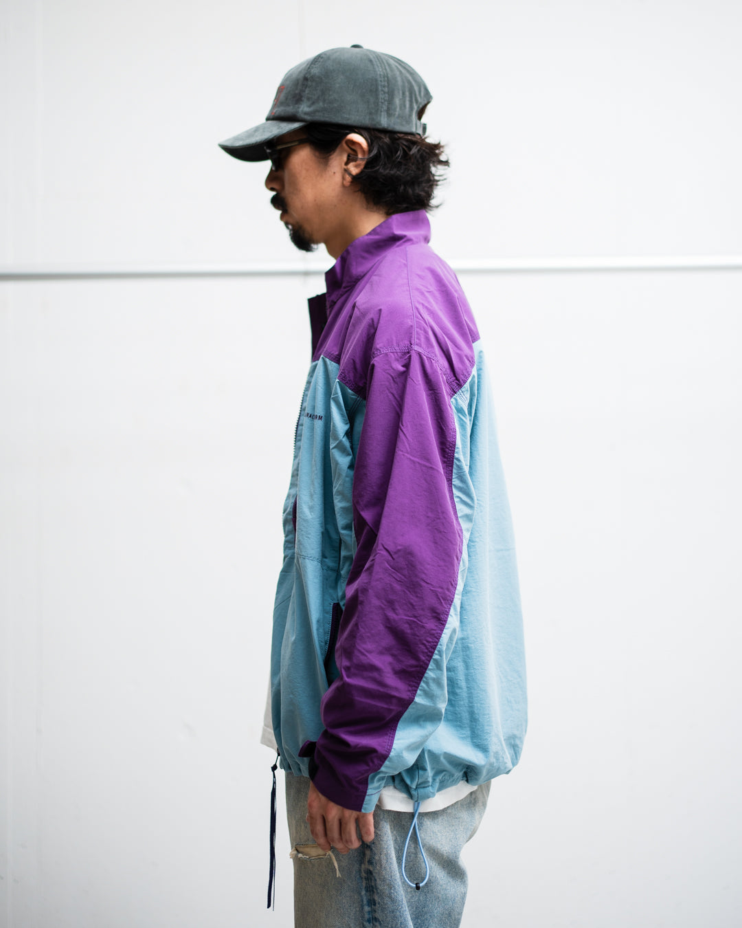 ANACHRONORM EXCHANGE PATTERN NYLON JACKET