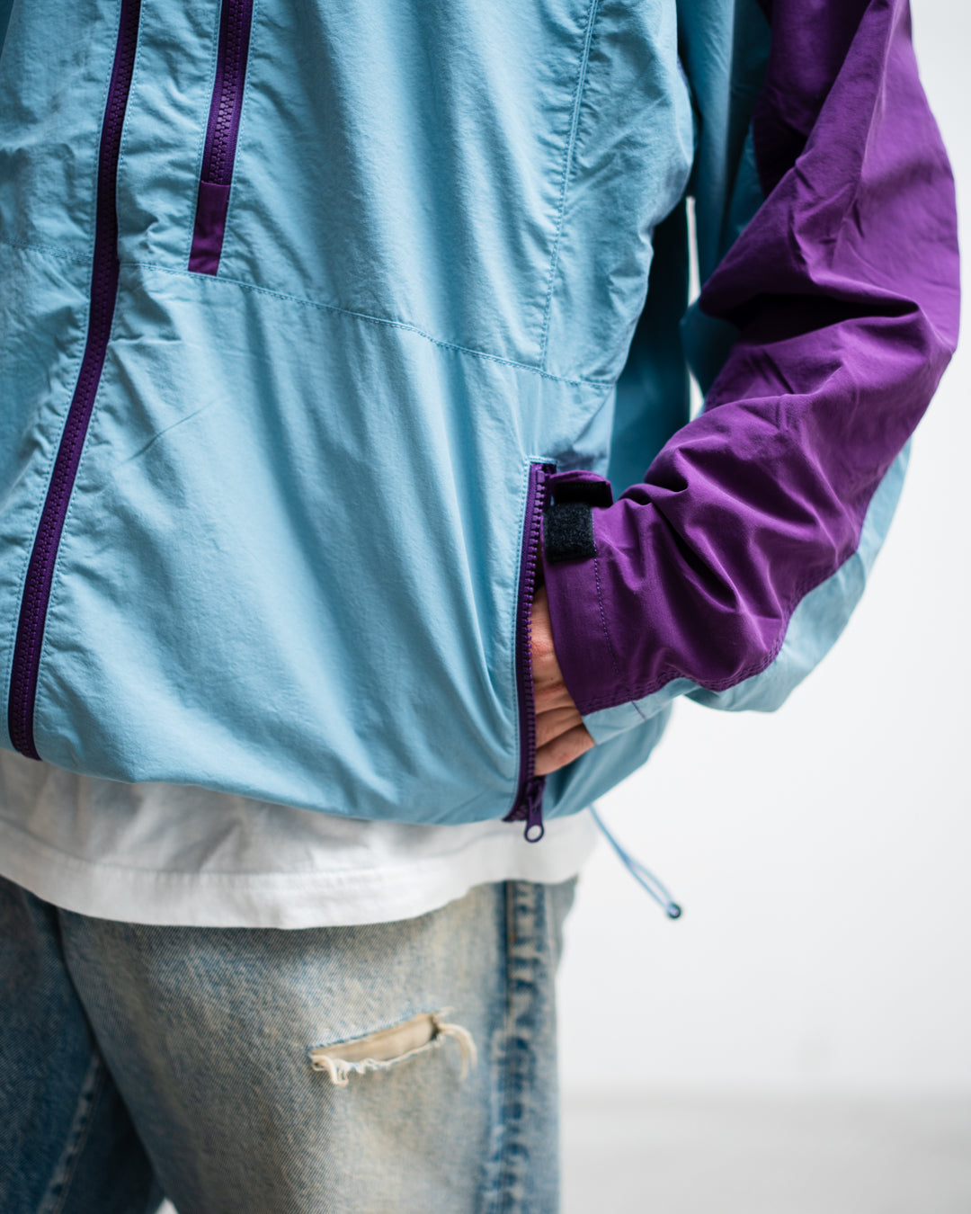 ANACHRONORM EXCHANGE PATTERN NYLON JACKET