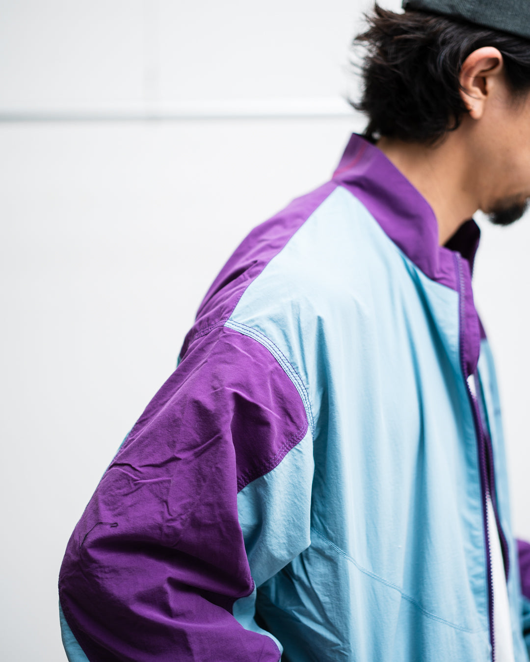 ANACHRONORM EXCHANGE PATTERN NYLON JACKET