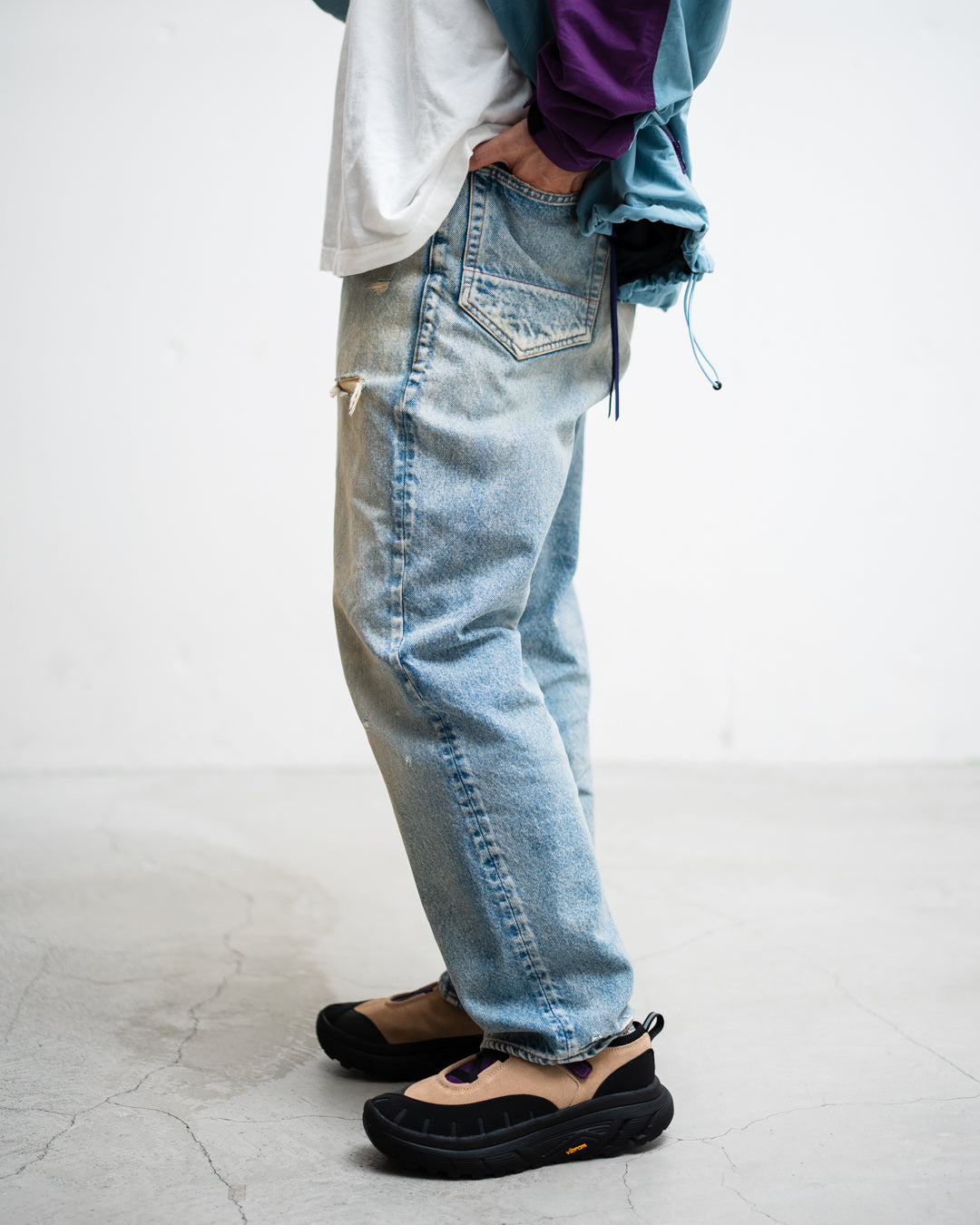 [RESTOCK] ANACHRONORM 80's WIDE REMAKED 5P PANTS 003N-24R