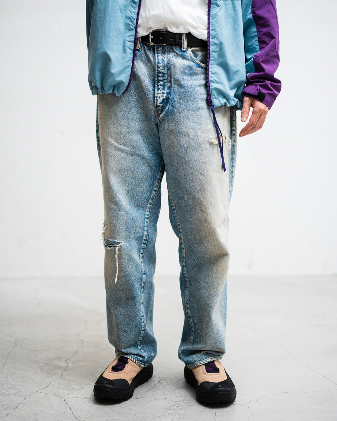 [RESTOCK] ANACHRONORM 80's WIDE REMAKED 5P PANTS 003N-24R