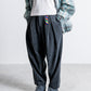 is-ness CORDUROY TUCK TROUSERS
