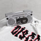 ISNESS MUSIC DISCO PUNK LONG SLEEVE T-SHIRT