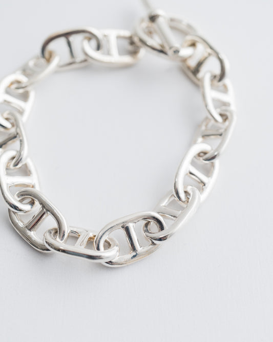 INTERIM TAXCO SILVER ANCHOR BRACELET