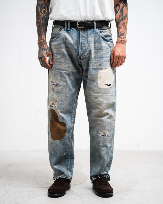 [7.25 sat 12:00 Release] ANACHRONORM REMAKED REGULAR TAPERED 5P PANTS