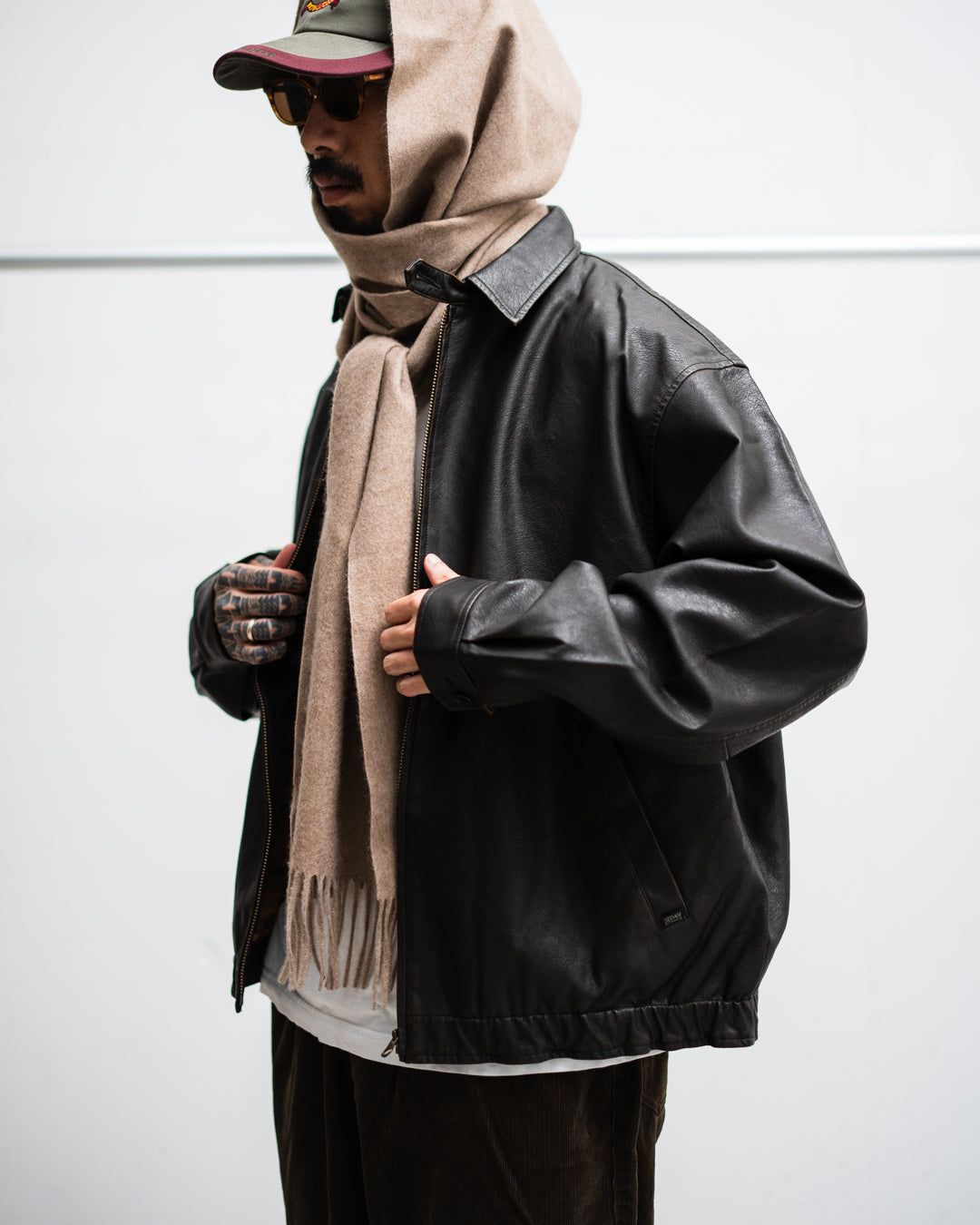 SEDAN ALL-PURPOSE Synthetic Leather Jacket