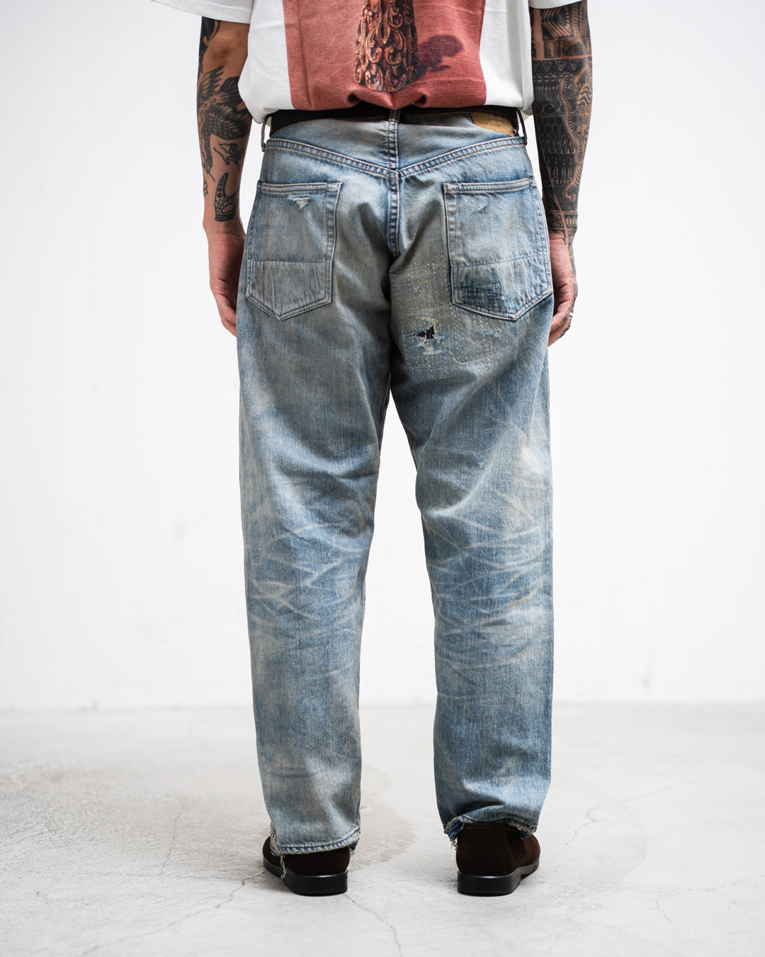 [7.25 sat 12:00 Release] ANACHRONORM REMAKED REGULAR TAPERED 5P PANTS