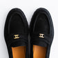 [LAST 1] Tomo & Co. PULL TAB BIT LOFER suede - BLACK