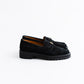 [LAST 1] Tomo & Co. PULL TAB BIT LOFER suede - BLACK