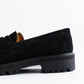 [LAST 1] Tomo & Co. PULL TAB BIT LOFER suede - BLACK