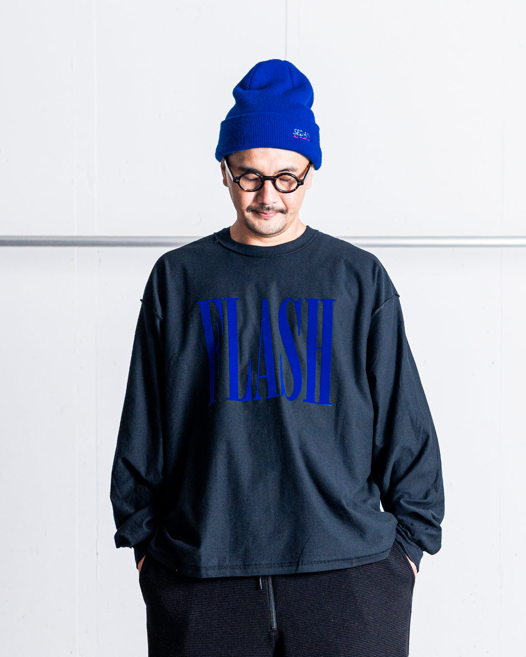 ISNESS MUSIC FLASH LONG SLEEVE T-SHIRT