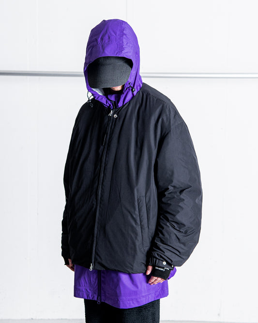 YDOT COLLARLESS BOMBER DOWN JACKET