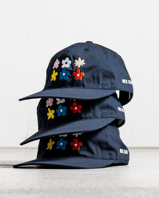 NICK GEAR Line Flower Cap