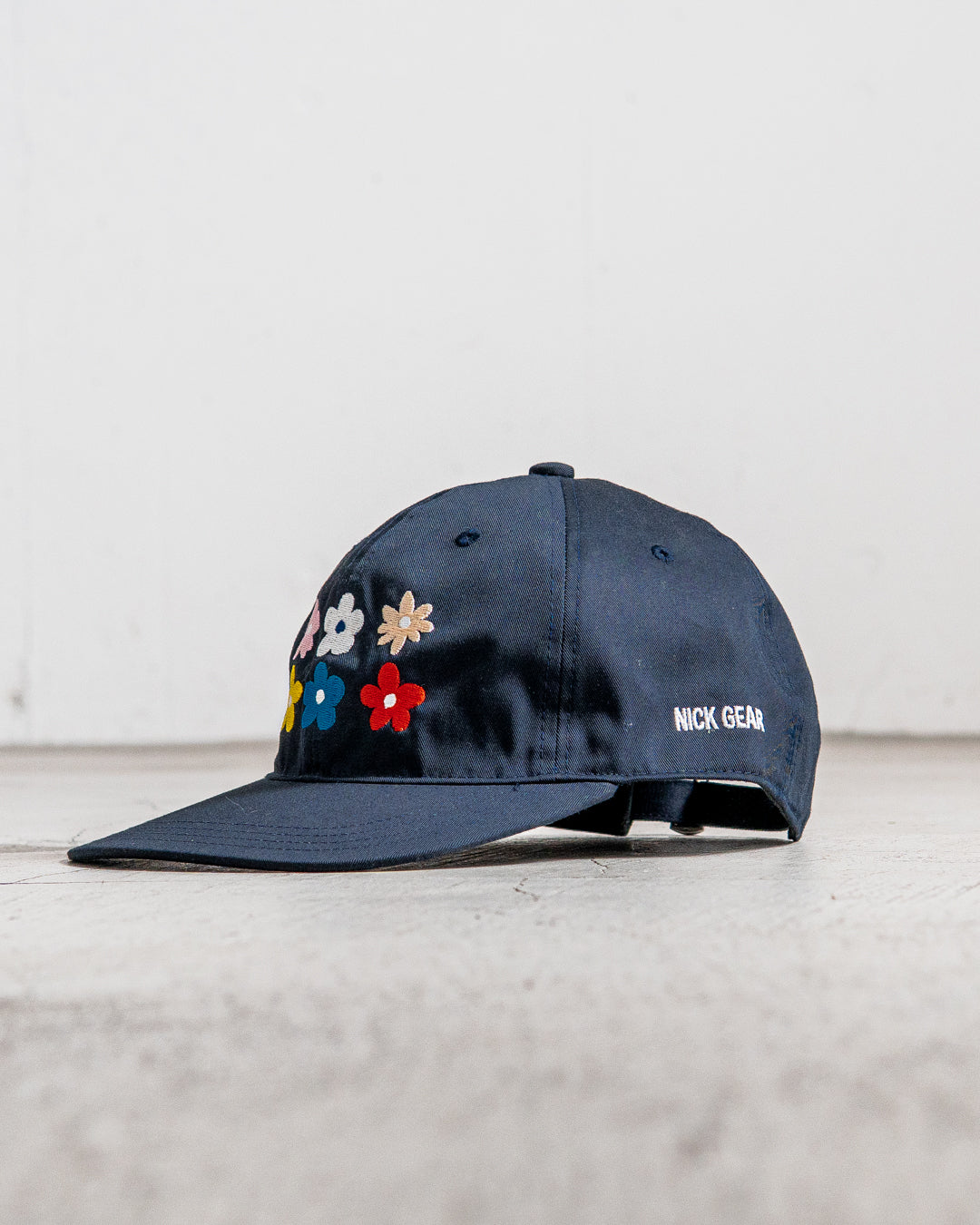 NICK GEAR Line Flower Cap