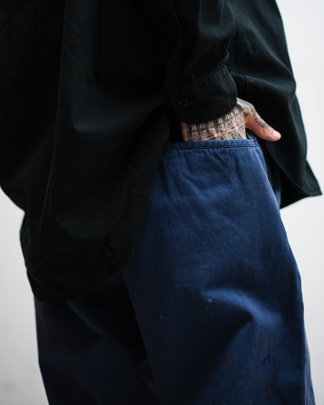 BOWWOW ESSENTIAL CHINO PANTS AGED