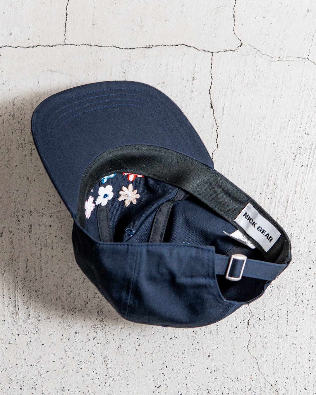 NICK GEAR Line Flower Cap