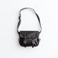 CCU FLAP SHOULDER BAG S - COW SKIN GLASS