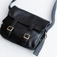 CCU FLAP SHOULDER BAG S - COW SKIN ANILINE