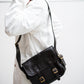 CCU FLAP SHOULDER BAG S - COW SKIN GLASS