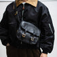 CCU FLAP SHOULDER BAG S - COW SKIN ANILINE