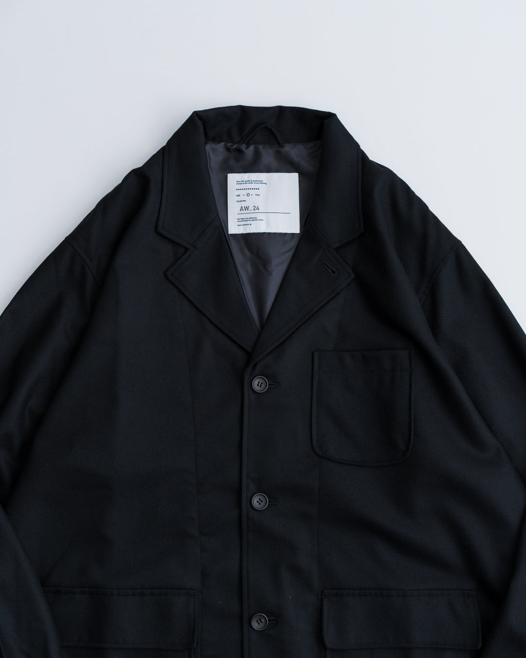 LAST 1] UNTRACE WOOL SAXONY POSTMAN JACKET – fazeone