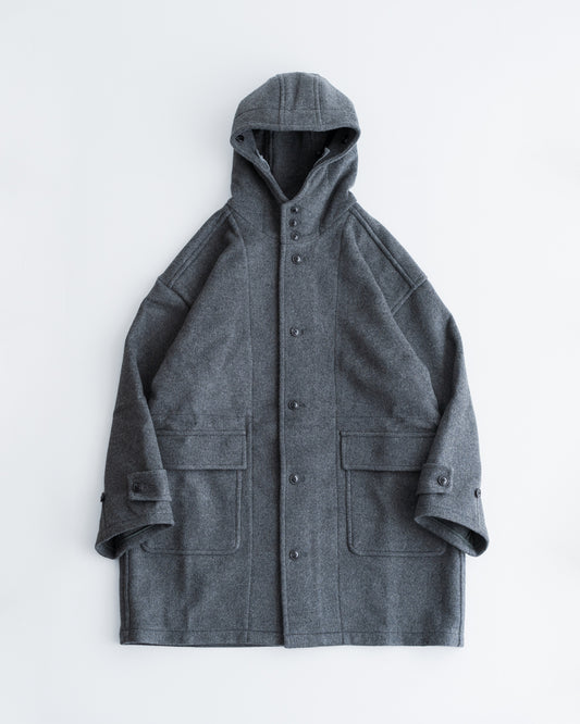 [LAST 1] is-ness HOODED DUFFLE COAT