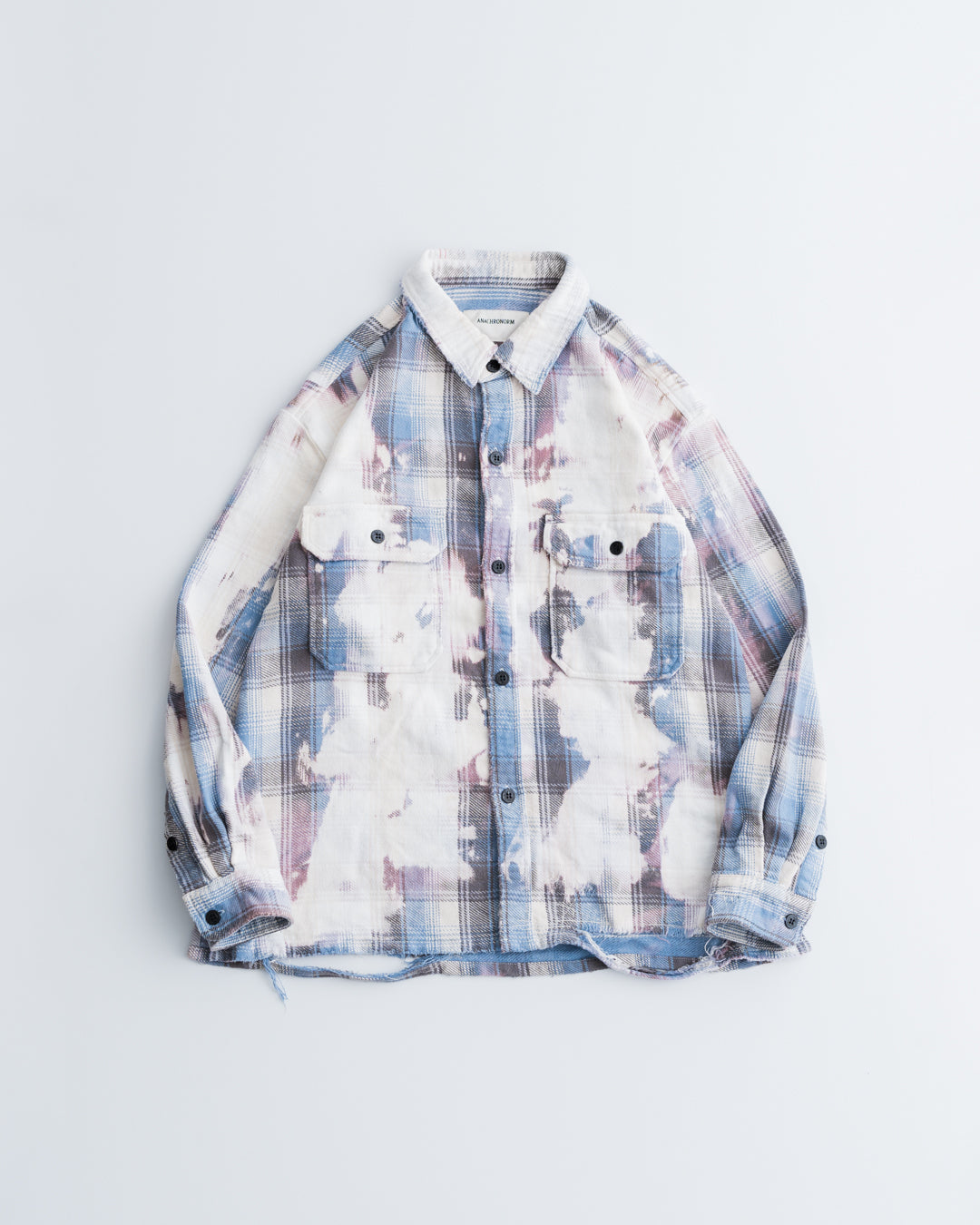 通販] ANACHRONORM(アナクロノーム) FLANNEL BLEACH CPO SHIRTS 商品ページ – fazeone