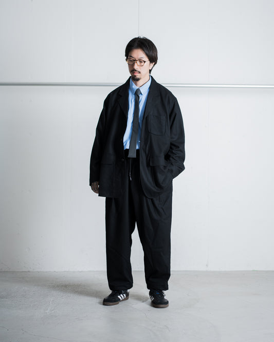 UNTRACE WOOL SAXONY POSTMAN JACKET