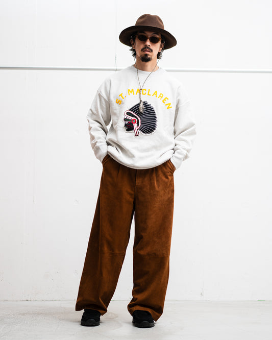[10.11 sat 11:00 Release] BOWWOW ST. MACLAREN UNIV. SWEATSHIRT AGED