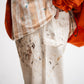 BOWWOW PAINTER'S PAINT STAINED PAINTER PANTS