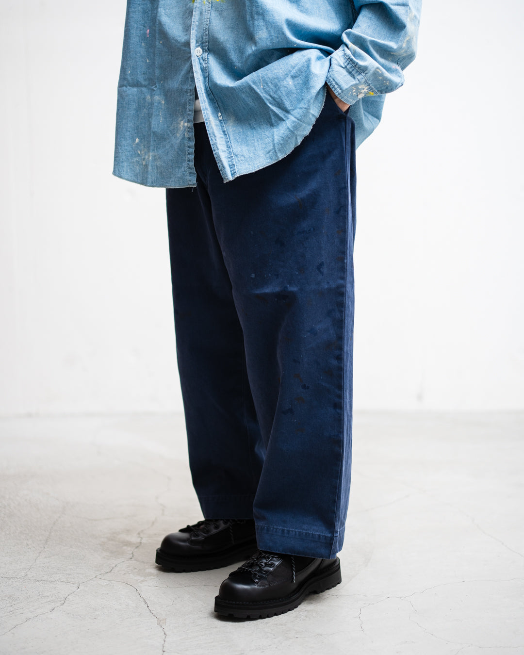BOWWOW ESSENTIAL CHINO PANTS AGED