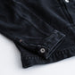 [8.8 sat 12:00 Release] SEDAN ALL-PURPOSE Leather Collar Denim Jacket