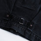 [8.8 sat 12:00 Release] SEDAN ALL-PURPOSE Leather Collar Denim Jacket