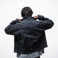 [8.8 sat 12:00 Release] SEDAN ALL-PURPOSE Leather Collar Denim Jacket